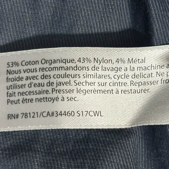 Eileen Fisher steel satin crinkle metallic jacket size: XS - Picture 5 of 8